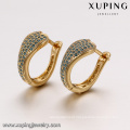 93416 handmade beautiful design fashion 18k gold trend jewelry earrings